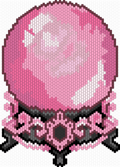 Crystal ball - pink