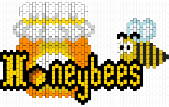 HoneyBees - yellow,orange