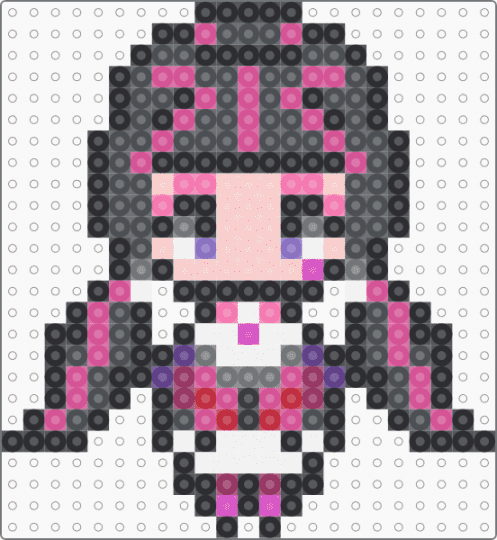 dracolaura - black, pink, purple