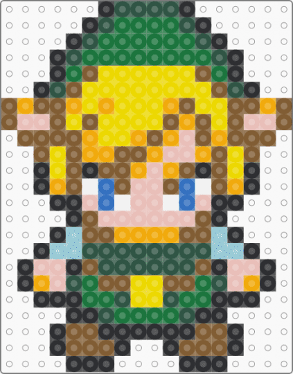 link - beige, colorful, green, yellow