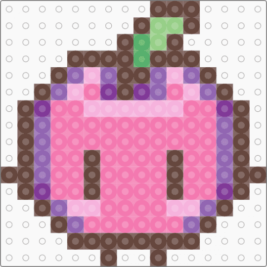 pink junimo - brown, pink