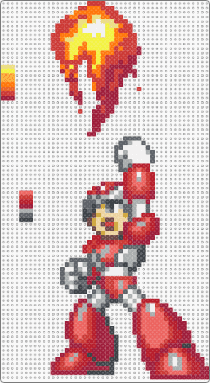Megaman X Rising fire - red,gray,megaman,megaman x,megaman x4,rising fire