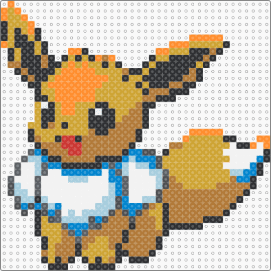 Eevee - orange,tan,pokemon,eevee