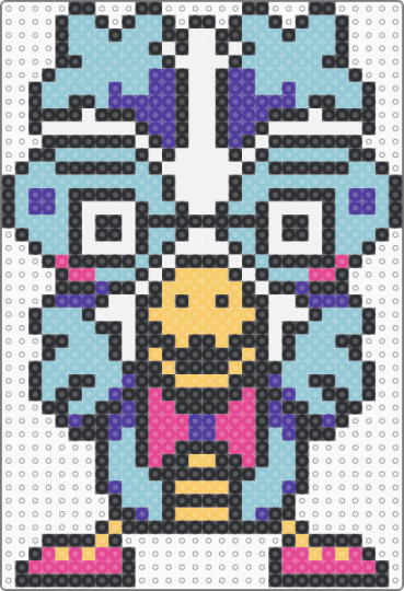 Snowdrake's Dad (Undertale) - character, dad, deltarune, game sprite, gaming, light blue, snowdrake, undertale