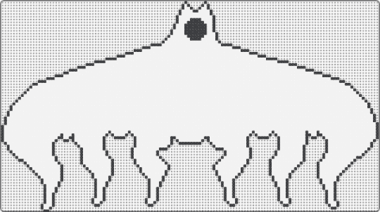 Endogeny (Undertale) - amalgamate, character, deltarune, dog, endogeny, game sprite, gaming, undertale, white