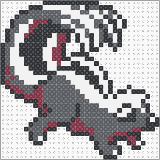 Skunk (Earthbound Beginnings) - animal, earthbound, earthbound beginnings, game sprite, gray, retro, skunk, video game