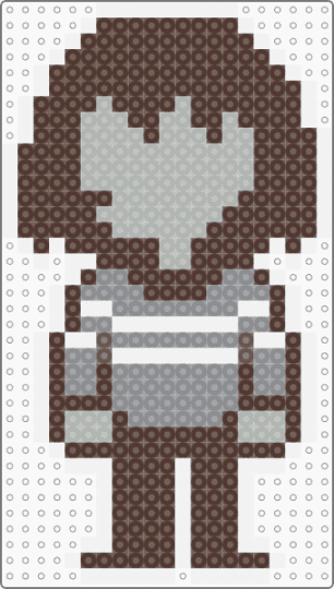 Vessel (Deltarune) - brown, character, deltarune, deltarune chapter 1, gaming, gaster, monochrome, vessel, video game