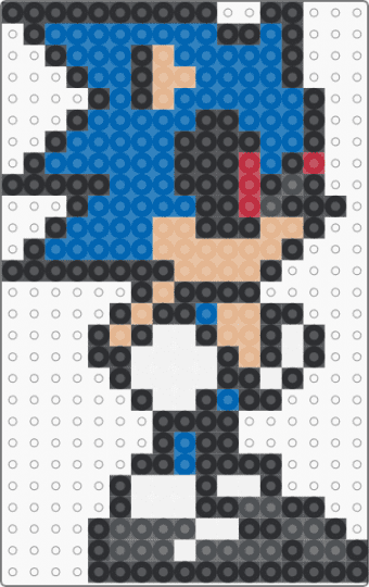 Sonic.EXE - black, blue, character, gaming, horror, scary, sega, sonic, sonic exe, sonic the hedgehog