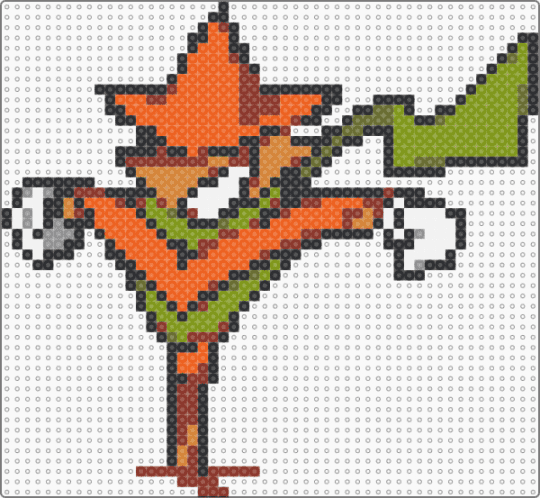 Shi (Deltarune Chapter 5) - character, deltarune, deltarune chapter 5, enemy, game sprite, gaming, gold, orange, scarecrow, shi