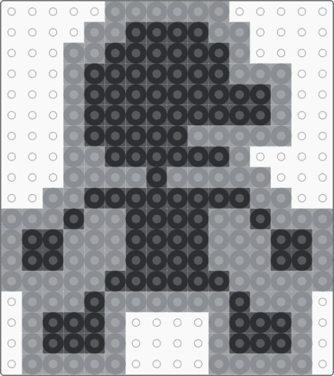 Mr. Game and Watch - black, character, game sprite, gaming, gray, mario maker, mr game and watch, nintendo, video game
