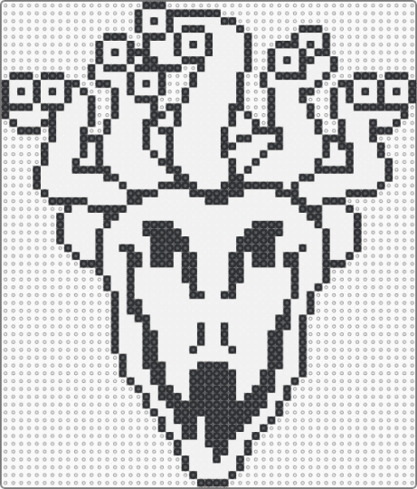 Parsnik (Undertale) - black, deltarune, enemy, game sprite, medusa, parsnik, sans, undertale, white