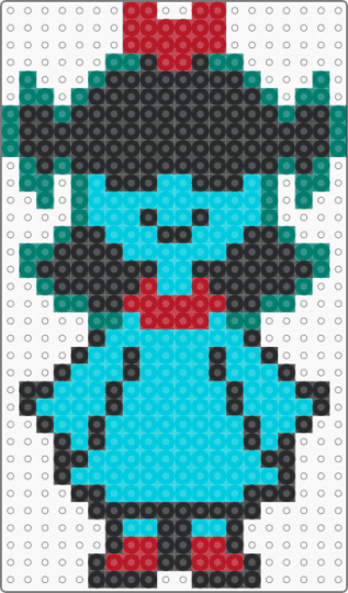 Aqua (Deltarune Chapter 5) - light blue,aqua,deltarune,deltarunechapter5,undertale,tobyfox,sans,gamesprite,kris