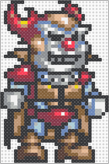 Edgar Ektor (Aero the Acro-Bat) - aero the acrobat, beige, black, blue, brown, character, colorful, edgar, ektor, game sprite, gaming, retro, villain
