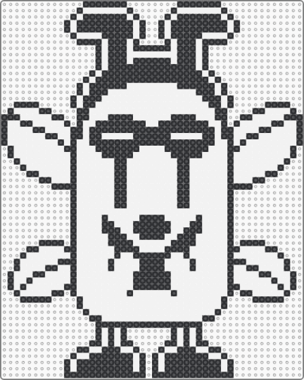 Migospel (Undertale) - black, deltarune, enemy, game sprite, migospel, npc, toby fox, undertale, white