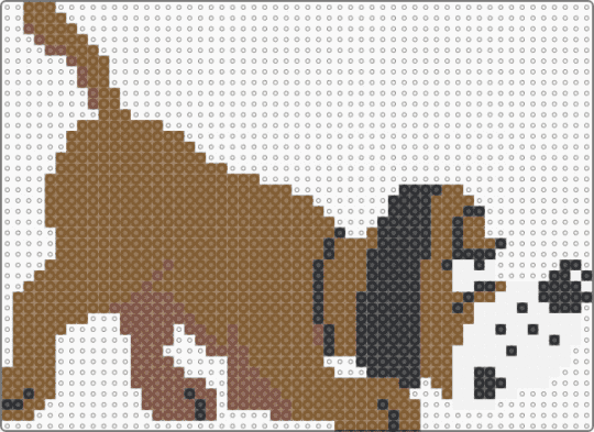 The Dog (Duck Hunt) - animal, character, dog, dogs, duck hunt, game sprite, nes, retro, tan