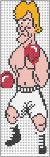 Glass Joe (Punch-Out!!) - beige,glass joe,punch out,boxing,boxer,retro,game sprite,little mac,sports