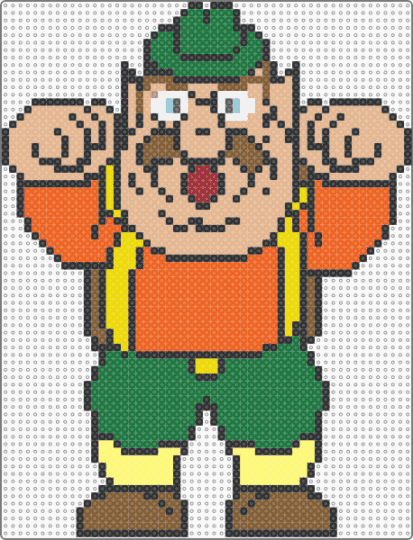 Morshu (The Legend of Zelda) - beige, character, gaming, green, legend of zelda, meme, memes, morshu, orange, video game, zelda