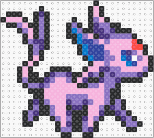 espeon - pink,purple,blue