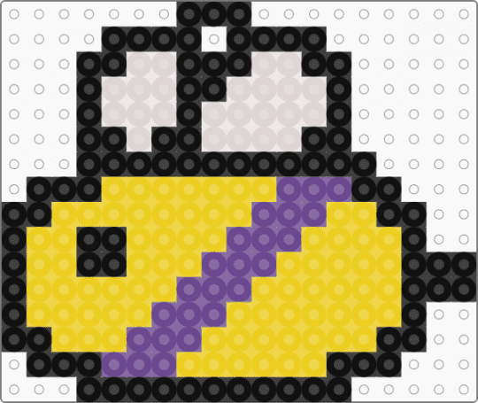 Intersex Bee Keychain - yellow,pride,bee,intersex