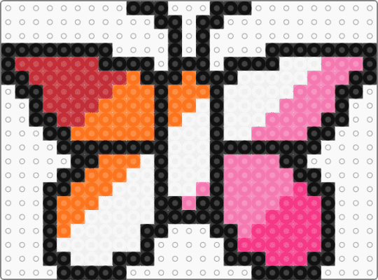 Lesbian Butterfly - pink,pride,butterfly