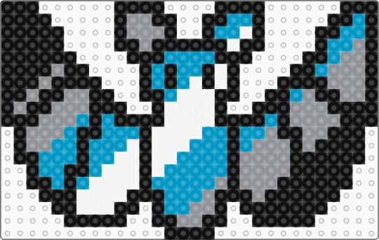 Demiboy Bat - black,gray,light blue,pride,bat,demiboy