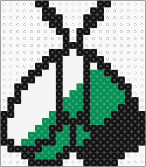 Neutrois Moth - green,white,pride,moth,neutrois