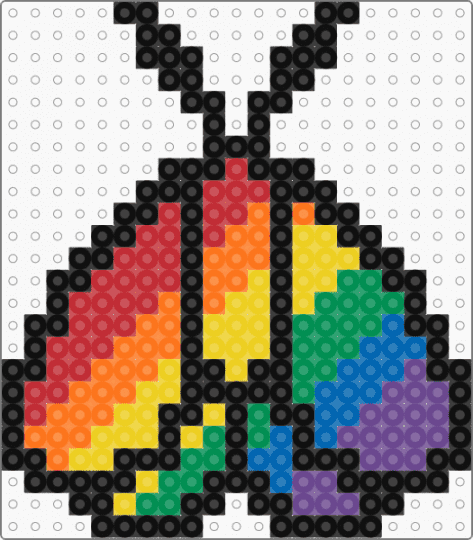 Rainbow Moth - 