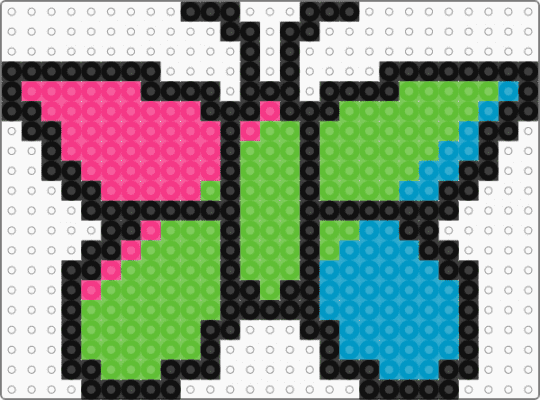 Polysexual Butterfly - green,pride,butterfly,polysexual