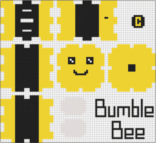 Bumble Bee Piggy Bank - yellow