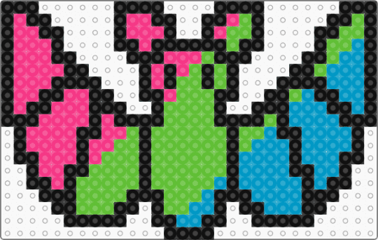 Polysexual Bat - green,pride,bat,polysexual