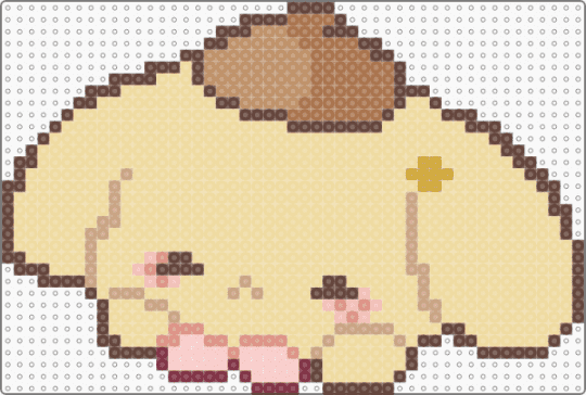 Stylized Pompompurin - beige,pompompurin,sanrio,hello kitty,cute,stylized,cute sanrio