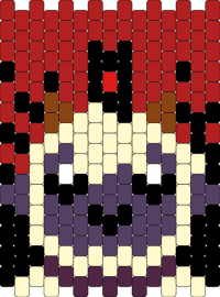 Cult of the lamb - cult of the lamb,lamb,sheep,video game,charming character,dark red,black,purple,