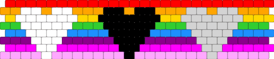 PRIDE HEARTS BC IM GAY - pink, red