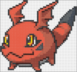 Gigimon - Digimon Story - gigimon,digimon,character,gaming,cute,red,black