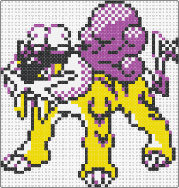 Raikou - PKMN Crystal - raikou,pokemon,character,gaming,yellow,purple