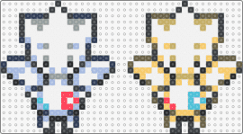 Togetic (Overworld Sprite) - Pokemon HGSS - tpgetic,pokemon,character,gaming,white,yellow