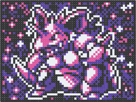 Nidoking - Pokemon TCG GB Sprite - nidoking,panel,tapestry,game,monster,tcg,gaming,video game,pokemon,pink,purple,retro