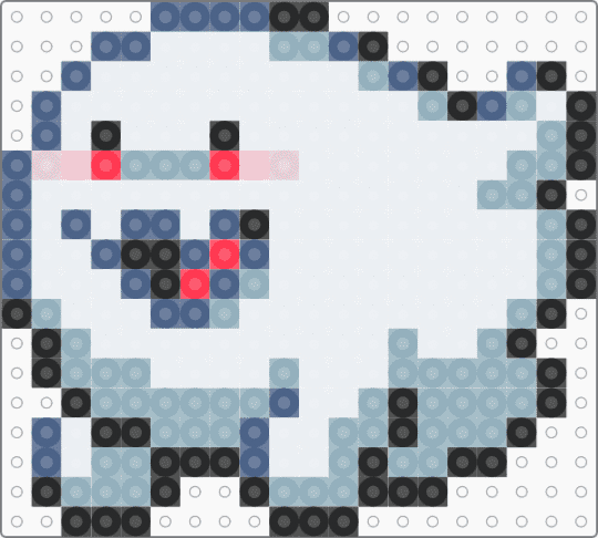 Happy Lil' Ghost - OC - white,blue,light blue,ghost,halloween,happy,cute,kawaii,spooky