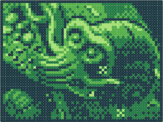 Omanyte - Pokemon TCG GB 2 Sprite - omanyte,video game,creature,tcg,gaming,pokemon,black,green,gameboy,retro,monochrome