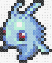 Pitchmon - Digimon D-Project - pitchmon,digimon,character,gaming,light blue