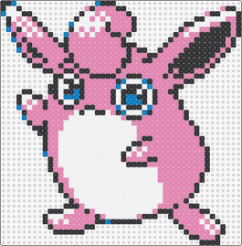 Wigglytuff - PKMN Silver - wigglytuff,pokemon,character,gaming,evolution,jigglypuff,pink,white