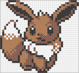 Eevee - PKMN Gold - eevee,pokemon,character,gaming,cute,brown,tan,white