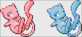 Mew - Pokemon RSE Era Sprites - mew,pokemon,character,gaming,pink,light blue