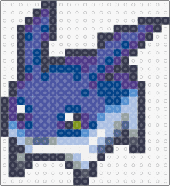 Tsukaimon - Digimon Story (map sprite) - tsukaimon,digimon,character,gaming,purple,blue