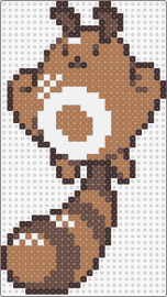 Sentret - PKMN Crystal - sentret,pokemon,character,gaming,brown,tan