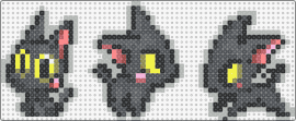 Black Cat - Wario Land 4 - cat,wario,nintendo,video game,animal character,cute,black,gray,yellow