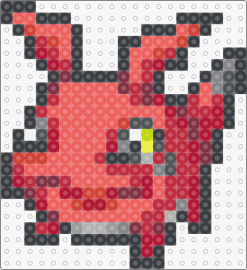 Gigimon - Digimon Story (map sprite) - gigimon,digimon,character,gaming,red,gray