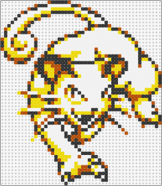 Persian - Pokemon Yellow - persian,pokemon,character,cat,gaming,white,yellow