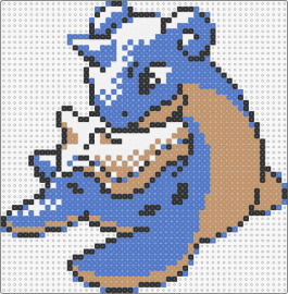 Lapras - PKMN Silver - lapras,pokemon,gaming,character,blue,brown