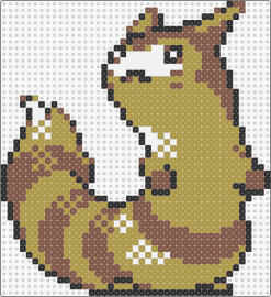 Furret - PKMN Crystal - furret,pokemon,character,gaming,brown,tan